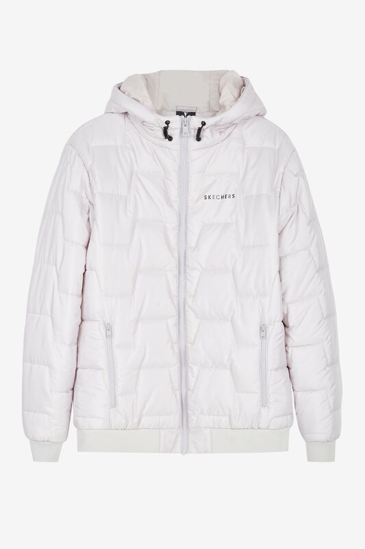 Skechers - Outerwear M Padded Jacket Erkek Gri Ceket - S222060