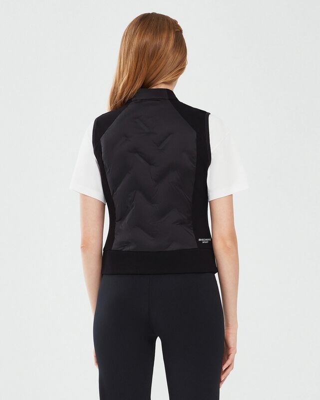 Outerwear W Padded Lightweight Vest Kadın Siyah Yelek - S241153