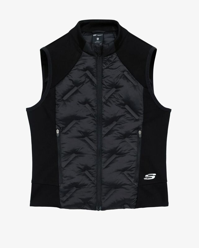 Outerwear W Padded Lightweight Vest Kadın Siyah Yelek - S241153