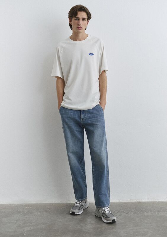 OXFORD Erkek Mavi Denim Pantolon - M0010069