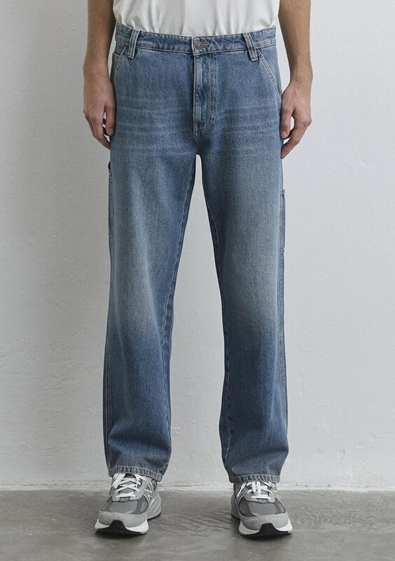 OXFORD Erkek Mavi Denim Pantolon - M0010069