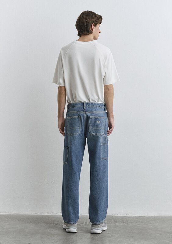 OXFORD Erkek Mavi Denim Pantolon - M0010069