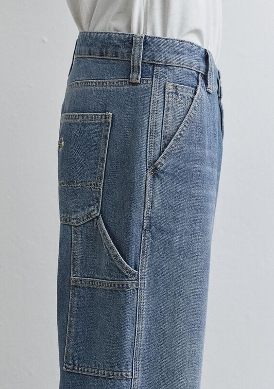 OXFORD Erkek Mavi Denim Pantolon - M0010069