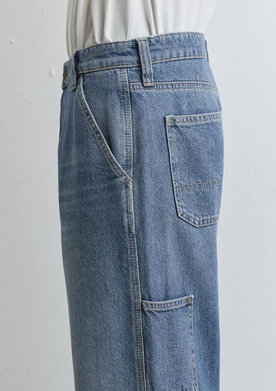OXFORD Erkek Mavi Denim Pantolon - M0010069