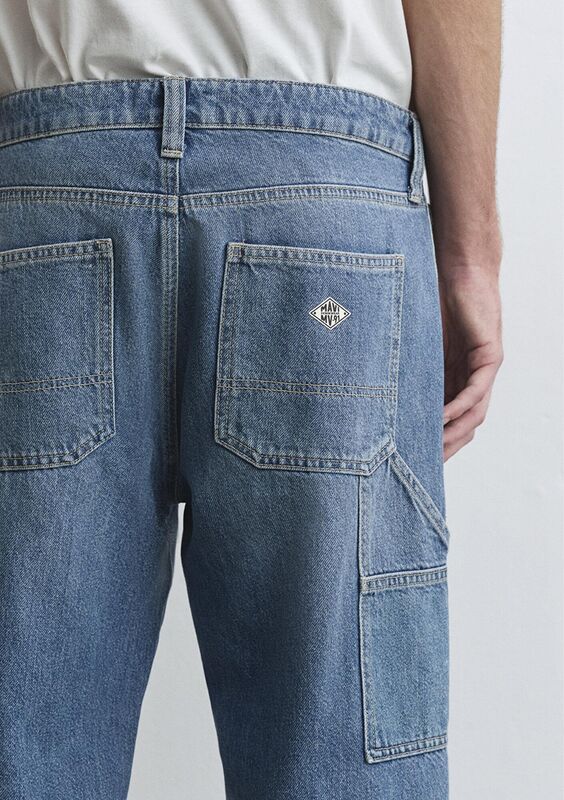 OXFORD Erkek Mavi Denim Pantolon - M0010069