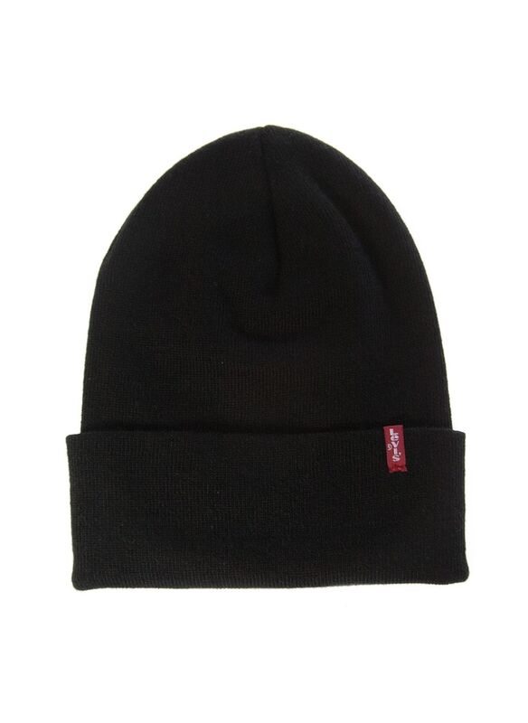 Levi's - PAISLEY BANDANA SLCH RT BEANIE CAVIAR Erkek Siyah Çanta - 77138