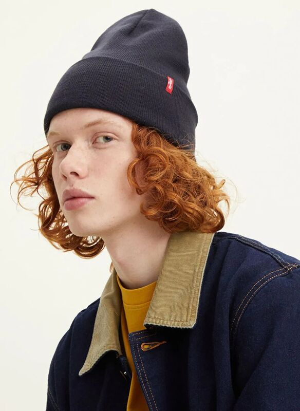 PAISLEY BANDANA SLCH RT BEANIE NAVY Erkek Mavi Çanta - 77138