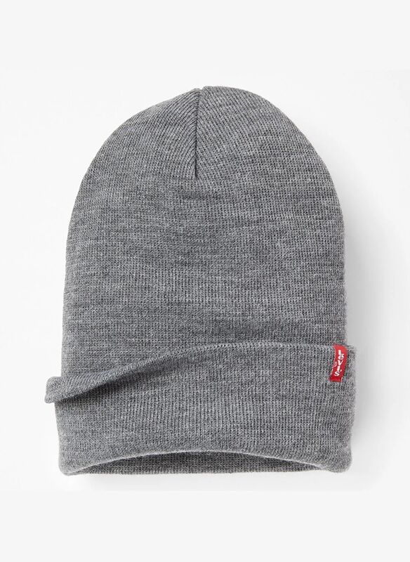 Levi's - PAISLEY BANDANA SLCH RT BEANIE SHARKSKIN Erkek Gri Çanta - 77138