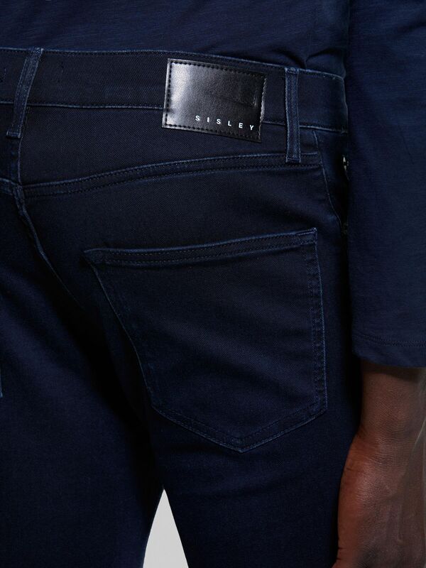 Pamuk Karışımlı Dar Kesim 5 Cepli Denim Pantolon Erkek 913 Pantolon - 324A47NPSE02D