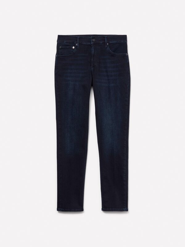 Pamuk Karışımlı Dar Kesim 5 Cepli Denim Pantolon Erkek 913 Pantolon - 324A47NPSE02D