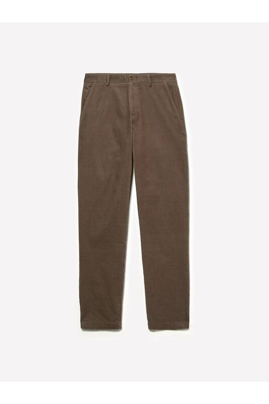 Pamuk Karışımlı Dar Kesim Cepli Kadife Chino Pantolon Erkek 0C7 Pantolon - 324A41ZNSF04R