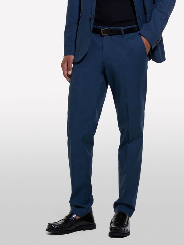 Pamuk Karışımlı Dar Kesim Pantolon Erkek 913 Pantolon - 324A4LAGSF04D