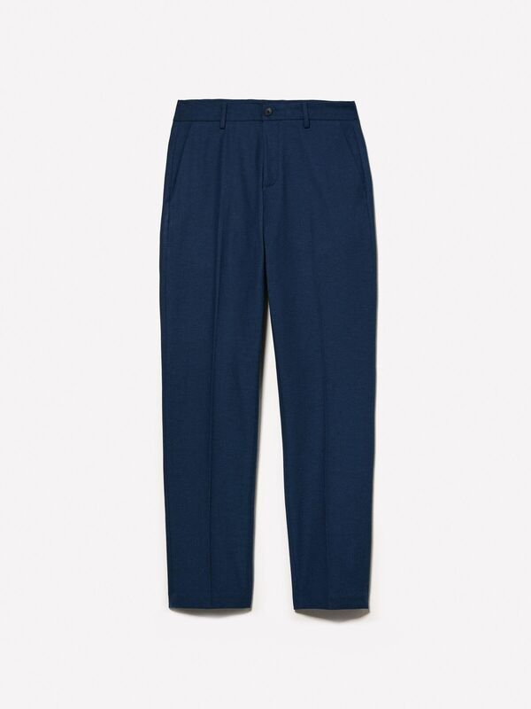 Pamuk Karışımlı Dar Kesim Pantolon Erkek 913 Pantolon - 324A4LAGSF04D