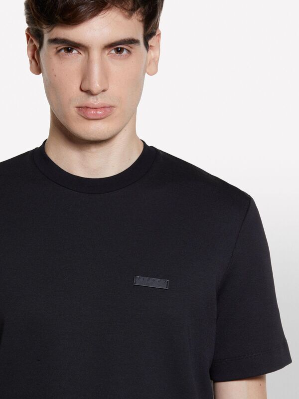 Pamuk Karışımlı Logolu Bisiklet Yaka Regular Fit T-Shirt Erkek Bej T-Shirt - 325P3O35S104B