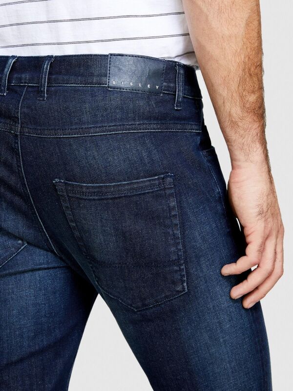 Pamuk Karışımlı Yıkama Efektli Skinny Fit Denim Pantolon Erkek Haki Mix Pantolon - 324P4Y7V576L9