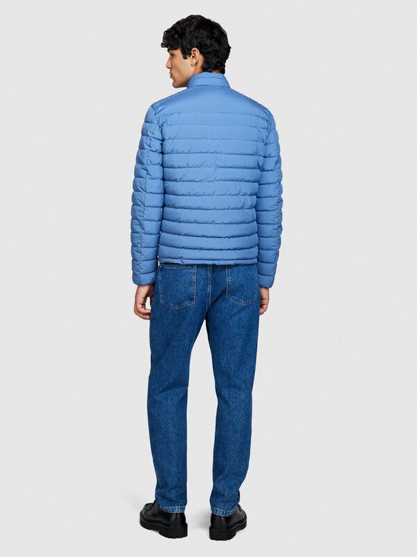 Sisley - Pamuk Liyosel Karışımlı Rahat Kesimli Denim Jogger Pantolon Erkek Mavi Pantolon - 324P4QBESE020