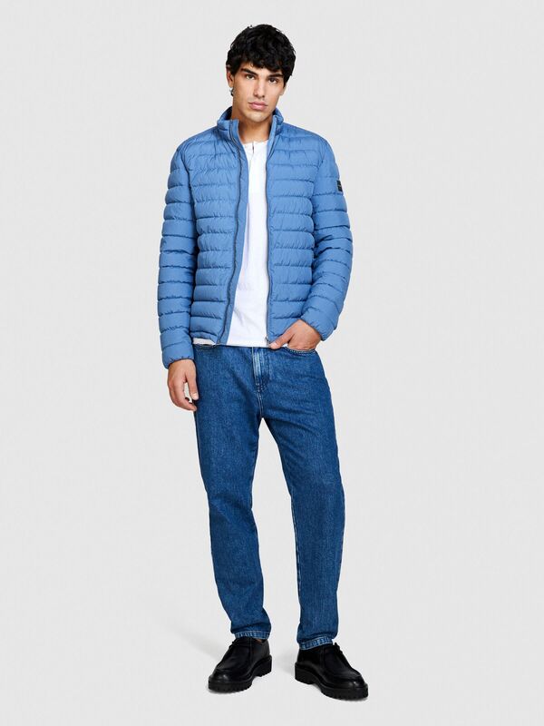 Pamuk Liyosel Karışımlı Rahat Kesimli Denim Jogger Pantolon Erkek Mavi Pantolon - 324P4QBESE020