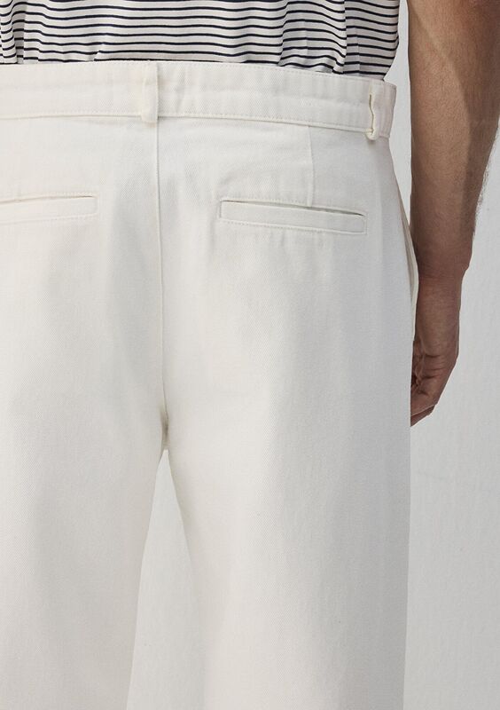 PANTOLON Erkek Beyaz Pantolon - M0010421