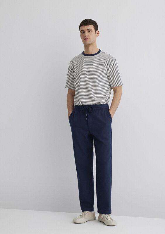 PANTOLON Erkek Koyu Mavi Pantolon - M0010447