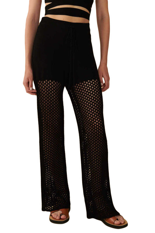 PANTOLON Uniseks Siyah Pantolon - W22S09D130PN