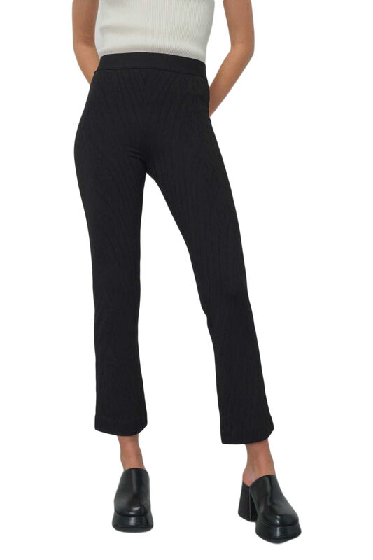 PANTOLON Uniseks Siyah Pantolon - W22S10D143PN