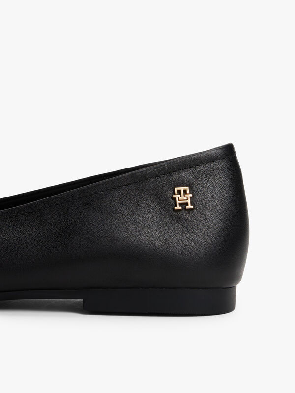 PATENT TOE-CAP LTHR BALLERINA Kadın Siyah Ayakkabı - FW0FW08830