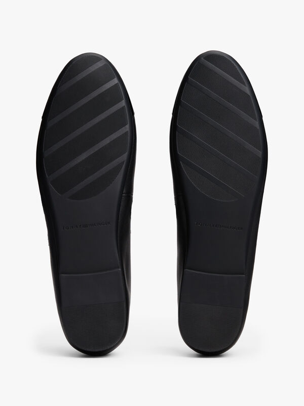 PATENT TOE-CAP LTHR BALLERINA Kadın Siyah Ayakkabı - FW0FW08830