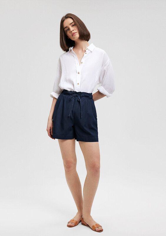 PENNY Kadın Mavi Denim Şort - M1410075