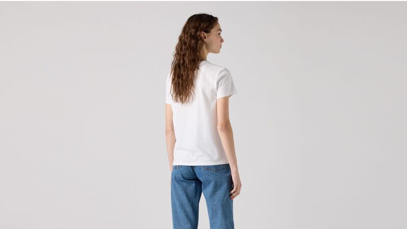 PERFECT TEE TR WHITE + X Kadın Bej Basic T-Shirt - 39185-0122