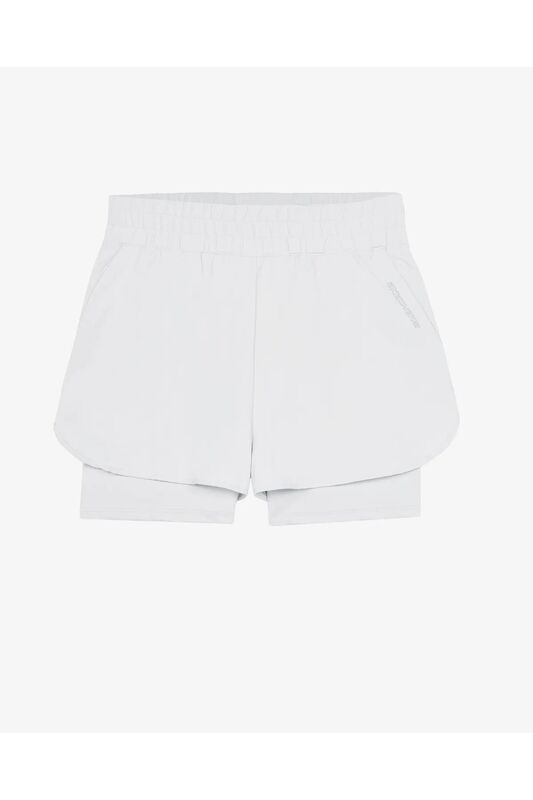 Performance Coll. W 4 İnch 2 İn 1 Short Kadın Gri Şort - S241144