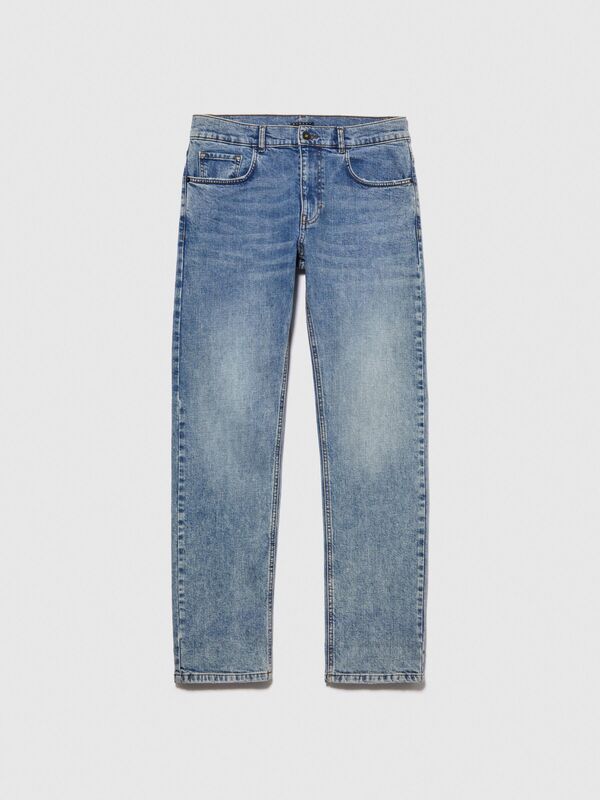 Phoenix Regular Fit Kivrik Paça Denim Pantolon Erkek Renkli Pantolon - 323A4I4ISE01O