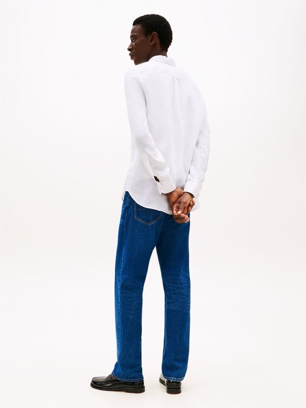 PIGMENT DYED LI SOLID RF SHIRT Erkek Beyaz Gömlek - MW0MW34602 PIGMENT DYED LI SOLID RF SHIRT Erkek Beyaz Gömlek - MW0MW34602