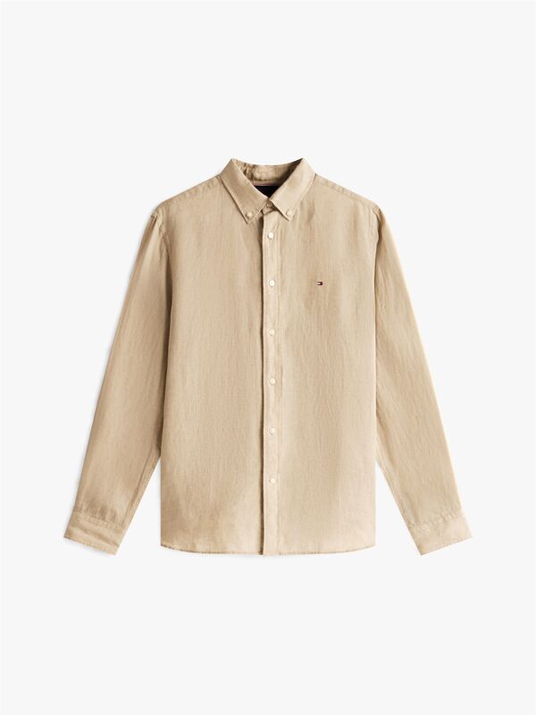 PIGMENT DYED LI SOLID RF SHIRT Erkek Yeşil Gömlek - MW0MW34602