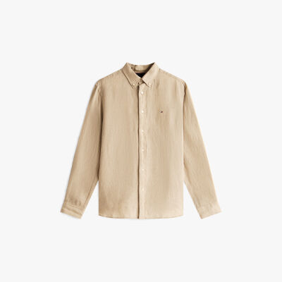 PIGMENT DYED LI SOLID RF SHIRT Erkek Yeşil Gömlek - MW0MW34602