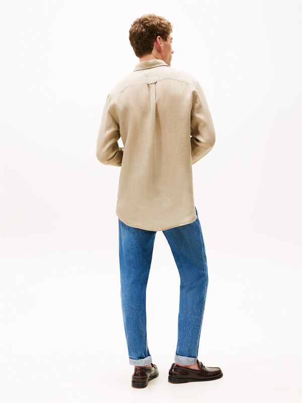 PIGMENT DYED LI SOLID RF SHIRT Erkek Yeşil Gömlek - MW0MW34602