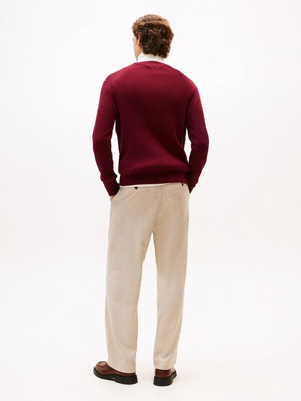 PIMA CTN CASH STRUCTURE CREW Erkek Mor Kazak - MW0MW40449