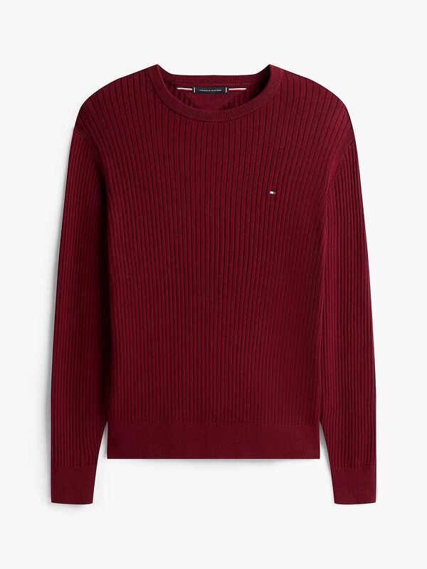 PIMA CTN CASH STRUCTURE CREW Erkek Mor Kazak - MW0MW40449