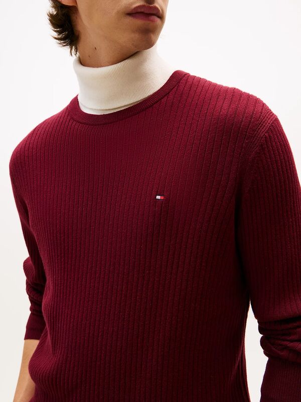 PIMA CTN CASH STRUCTURE CREW Erkek Mor Kazak - MW0MW40449