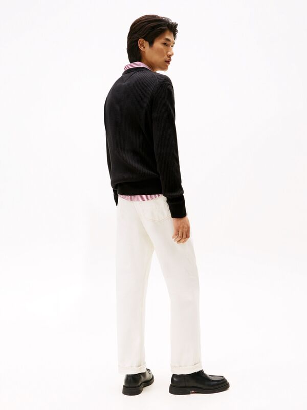 PIMA CTN CASH STRUCTURE CREW Erkek Siyah Kazak - MW0MW40449