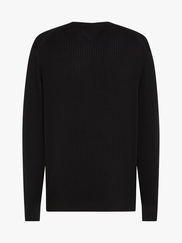 PIMA CTN CASH STRUCTURE CREW Erkek Siyah Kazak - MW0MW40449