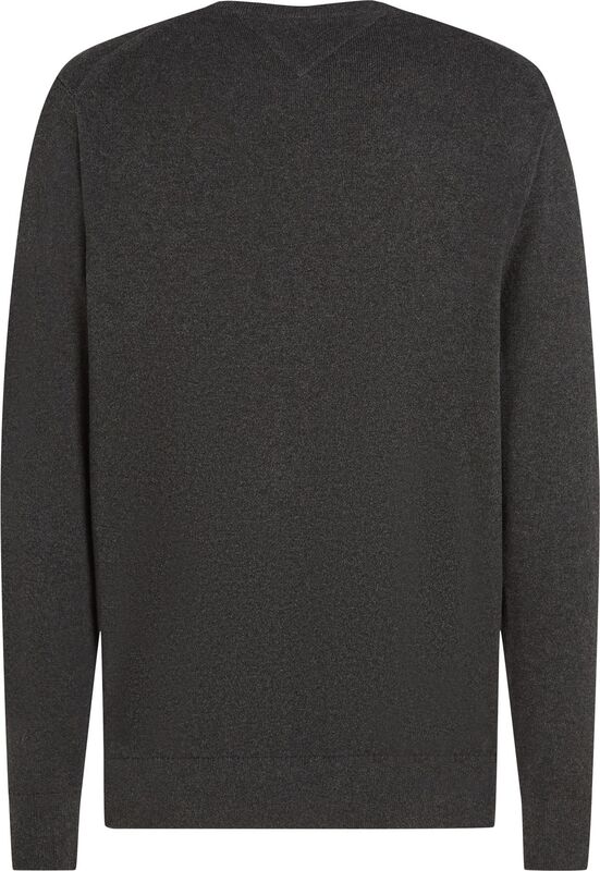 PIMA ORG CTN CASHMERE CREW NECK Erkek Gri Kazak - MW0MW28046