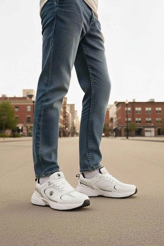 POL PU 5PR Erkek Beyaz Spor Ayakkabı - 102019064