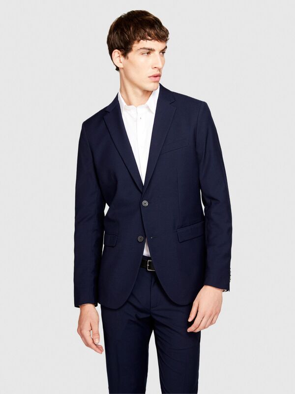 Sisley - Poliviskoz Slim Fit Ceket Erkek 016 Ceket - 323A2KI352Y89