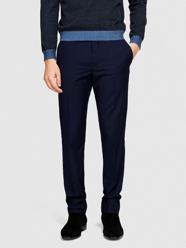 Poliviskoz Slim Fit Formal Pantolon Erkek 016 Pantolon - 323A4KI356Y89