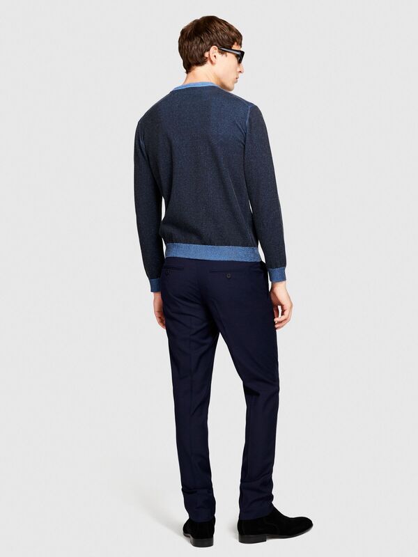 Poliviskoz Slim Fit Formal Pantolon Erkek 016 Pantolon - 323A4KI356Y89