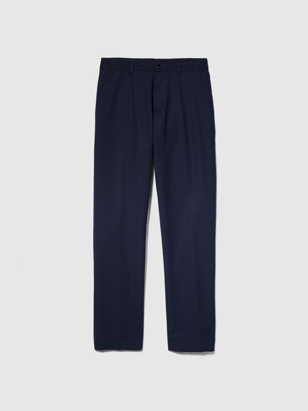 Sisley - Poliviskoz Slim Fit Pantolon Erkek Renkli Pantolon - 323A47G6SF034