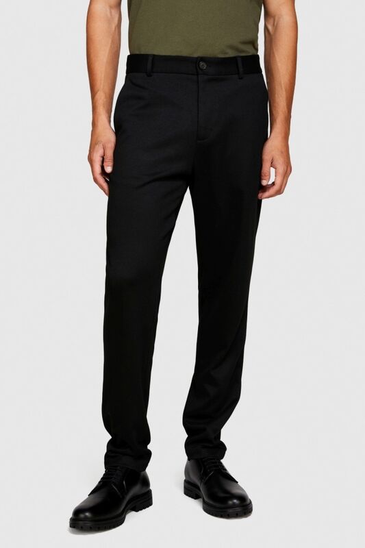 Poliviskoz Slim Fit Pantolon Erkek Renkli T-Shirt - 323A4W6ASF03G