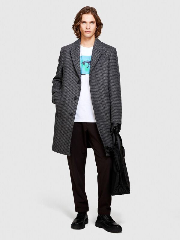 Poliviskoz Tapered Fit Kargo Pantolon Erkek Kahverengi T-Shirt - 323A46R8SF03L