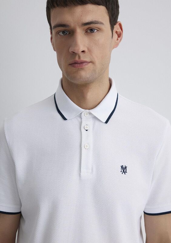 POLO TISÖRT Beyaz Erkek Beyaz T-Shirt - M066039