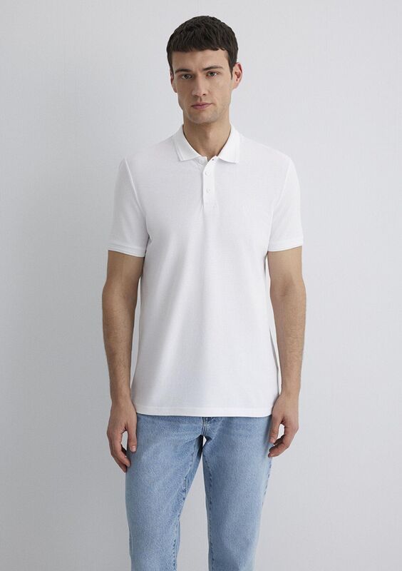 POLO TİŞÖRT Erkek Beyaz Polo - M064946